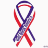 GOD BLESS AMERICA"FLAG MAGNETIC RIBBON GOD BLESS AMERICA"FLAG MAGNETIC RIBBON