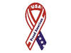 Proud American Ribbon Magnet Proud American Ribbon Magnet