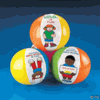 Inflate V.B.S. 14” beach ball Inflate V.B.S. 14” beach ball