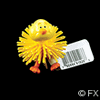 OUT! Vinyl Chick Porcupine Ball OUT! Vinyl Chick Porcupine Ball