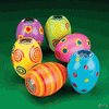 Plastic Painted Egg-Shaped Kaleidoscope Plastic Painted Egg-Shaped Kaleidoscope