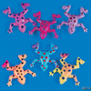 Value Pack of Sticky Stretchy Frogs Value Pack of Sticky Stretchy Frogs
