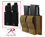 DOUBLE PISTOL MAG POUCH WITH INSERT - MOLLE DOUBLE PISTOL MAG POUCH WITH INSERT - MOLLE