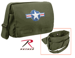 HEAVYWEIGHT CLASSIC MESSENGER BAG - AIR CORP - OD HEAVYWEIGHT CLASSIC MESSENGER BAG - AIR CORP - OD