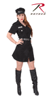 WOMEN'S BLACK POLICE COSTUME WOMEN'S BLACK POLICE COSTUME