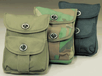 CANVAS 2-POCKET AMMO POUCHES CANVAS 2-POCKET AMMO POUCHES