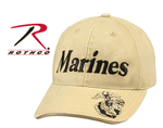 VINTAGE DELUXE LOW PROFILE INSIGNIA CAP - KHAKI MARINES VINTAGE DELUXE LOW PROFILE INSIGNIA CAP - KHAKI MARINES