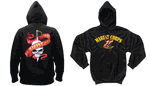 Marine Corps 5-Color Skull/Ribbon Hooded Sweatshirt Marine Corps 5-Color Skull/Ribbon Hooded Sweatshirt