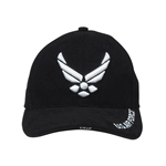 DELUXE BLACK ''NEW WING AIR FORCE'' LOW PROFILE CAP DELUXE BLACK ''NEW WING AIR FORCE'' LOW PROFILE CAP