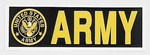 ARMY BUMPER STICKER ARMY BUMPER STICKER