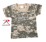 INFANT ACU DIGITAL CAMO ''ARMY BRAT'' T-SHIRT INFANT ACU DIGITAL CAMO ''ARMY BRAT'' T-SHIRT