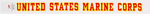 UNITED STATES MARINE CORP DECAL UNITED STATES MARINE CORP DECAL