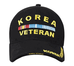 DELUXE LOW PROFILE KOREA VETERAN INSIGNIA CAP DELUXE LOW PROFILE KOREA VETERAN INSIGNIA CAP