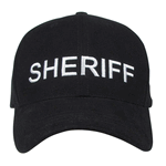 LOW PROFILE BLACK ''SHERIFF'' CAP LOW PROFILE BLACK ''SHERIFF'' CAP