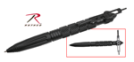UZI TACTICAL PEN w/ GLASSBREAKER & CUFF KEY - BLACK UZI TACTICAL PEN w/ GLASSBREAKER & CUFF KEY - BLACK
