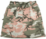 VINTAGE SUBDUED PINK CAMO KNEE LENGTH SKIRT VINTAGE SUBDUED PINK CAMO KNEE LENGTH SKIRT