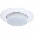 Elco 6" Line Voltage Recessed Lighting Trim EL116W Drop Opal Lens with Reflector, White Trim Elco 6" Line Voltage Recessed Lighting Trim EL116W Drop Opal Lens with Reflector, White Trim
