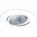 Elco 6" Line Voltage Recessed Lighting Trim EL318W Flat Gimbal Ring Trim, White Elco 6" Line Voltage Recessed Lighting Trim EL318W Flat Gimbal Ring Trim, White