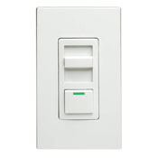 Leviton IPF01-1LZ 1.5 Amp, 120 Volt AC 60Hz, Single-Pole, IllumaTech Quiet Step Preset Electro-Mechanical, Slide Fan Speed Control Leviton IPF01-1LZ 1.5 Amp, 120 Volt AC 60Hz, Single-Pole, IllumaTech Quiet Step Preset Electro-Mechanical, Slide Fan Speed Control