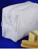 White Terry Spa Cosmetic Bag