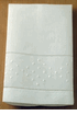 Diamond Dot Guest Towels White