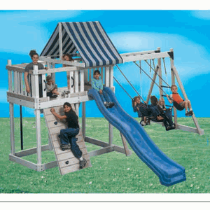 Monkey Backyard Playset System #1