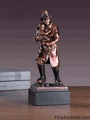 Fireman With Child Trophy Fireman With Child Trophy