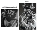 "Axe" Personalized Firefighter Print "Axe" Personalized Firefighter Print