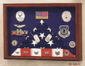Deep Shadow Box Medal and Patch Display Case Deep Shadow Box Medal and Patch Display Case