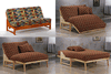 Eureka lounger Futon Frame / 10 Year Warranty Eureka lounger Futon Frame / 10 Year Warranty
