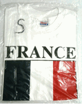 France Flag T-Shirt With Name