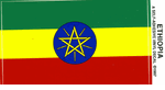 Ethiopia Flag Decal Sticker