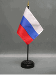 Russian Federation Miniature Desk Flag