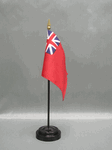 Miniature British Red Ensign Desk Flag