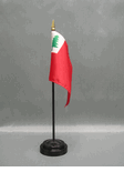 Miniature Continental Desk Flag