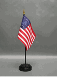 Miniature General Fremont Desk Flag