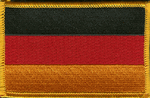 Germany Flag Patch - Rectangle