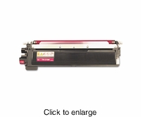 Remanufactured Brother TN210M Magenta Color Laser Toner Cartridge - click to enlarge