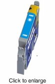 Remanufactured Epson T033220 (T0332) Cyan Ink Cartridges (Stylus Photo 950 / 960) - click to enlarge