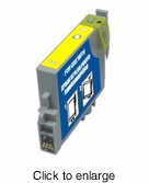 Remanufactured Epson T054420 (T0544) Yellow Ink Cartridges (Stylus Photo R800 & R1800) - click to enlarge