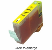 Canon BCI-6Y (BCI6Y) Compatible Yellow Inkjet Cartridges - click to enlarge