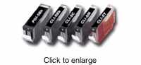 Remanufactured Canon PGI-5 & CLI-8 Inkjet Printer Cartridges - click to enlarge