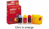 Color Ink Refill Kit for Canon BCI-6C / BCI-6M / BCI-6Y Inkjet Printer Cartridges - click to enlarge