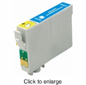 Remanufactured Epson T125 Cyan Ink Cartridge - click to enlarge