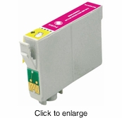 Remanufactured Epson T125 Magenta Ink Cartridge - click to enlarge