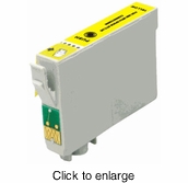 Remanufactured Epson T125 Yellow Ink Cartridge - click to enlarge