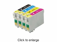 Set of Remanufactured Epson T126 Ink Cartridges - click to enlarge