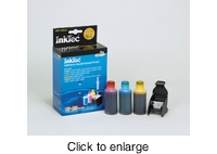 Color Ink Refill Kits for Hewlett Packard HP 60, 60XL, 901 & Color Inkjet Cartridges - click to enlarge