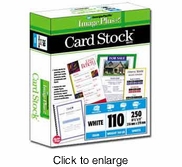 Georgia Pacific Image Plus Card Stock Paper - 8.5" x 11" - 250 Sheets - click to enlarge