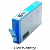 Remanufactured HP 564XL Cyan Ink Cartridges - click to enlarge